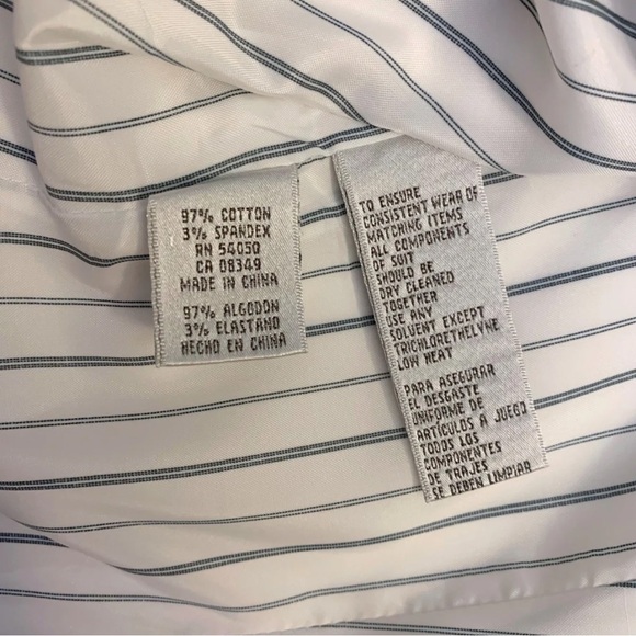 Nine West White Cotton Trench Coat Size 8 Medium Vintage Long Sleeves Jacket - Picture 5 of 10